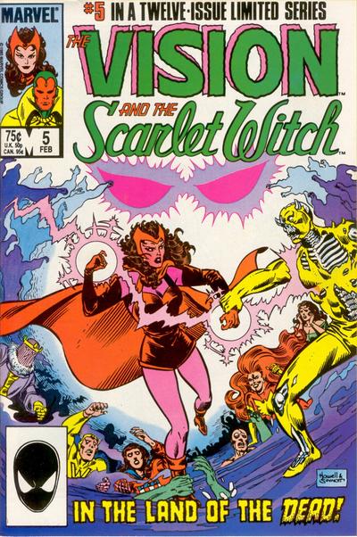 The Vision And The Scarlet Witch #5 [Direct]-Fine (5.5 – 7)