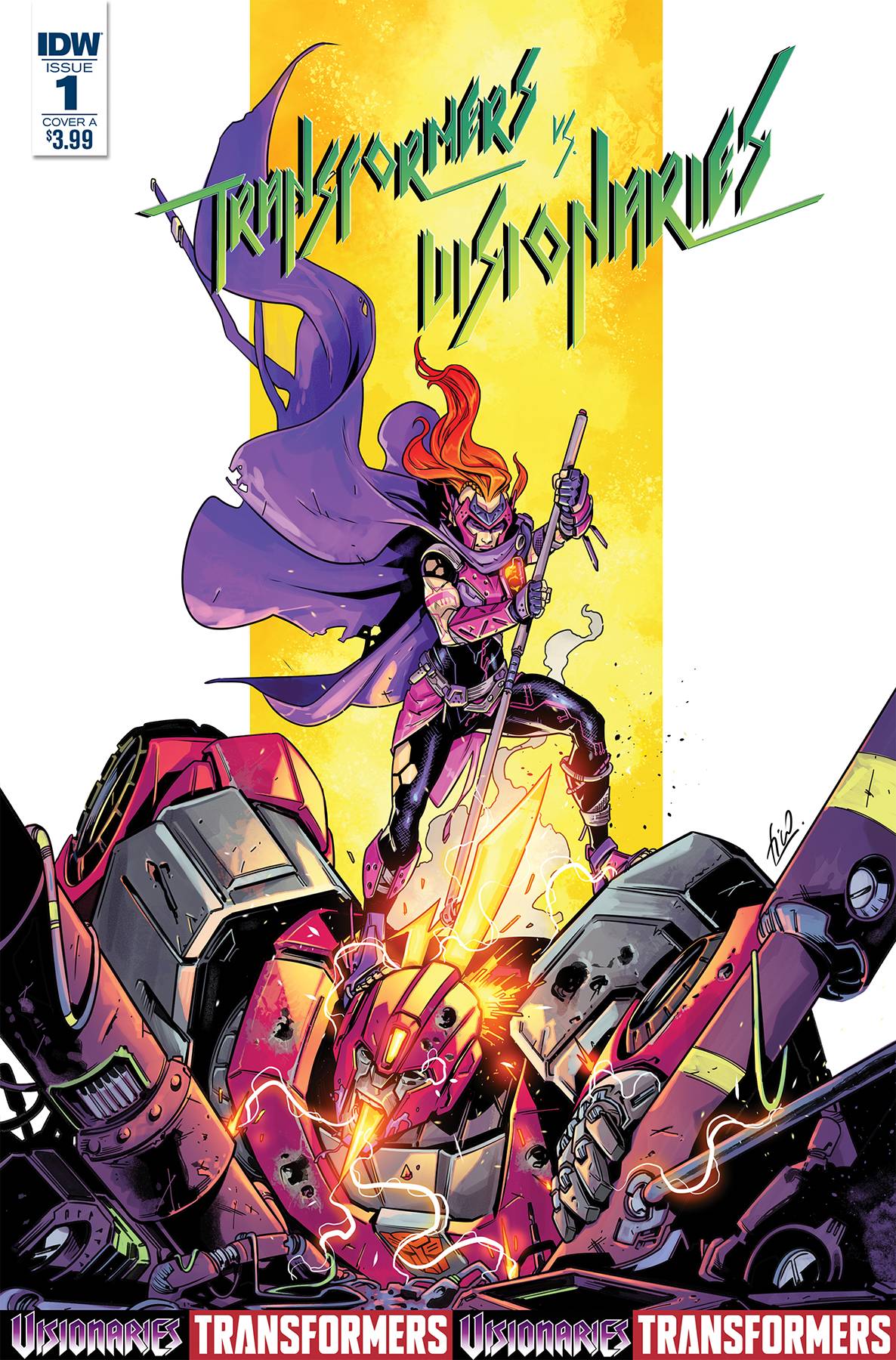 Transformers Vs The Visionaries #1 Cover A Ossio (Of 5)