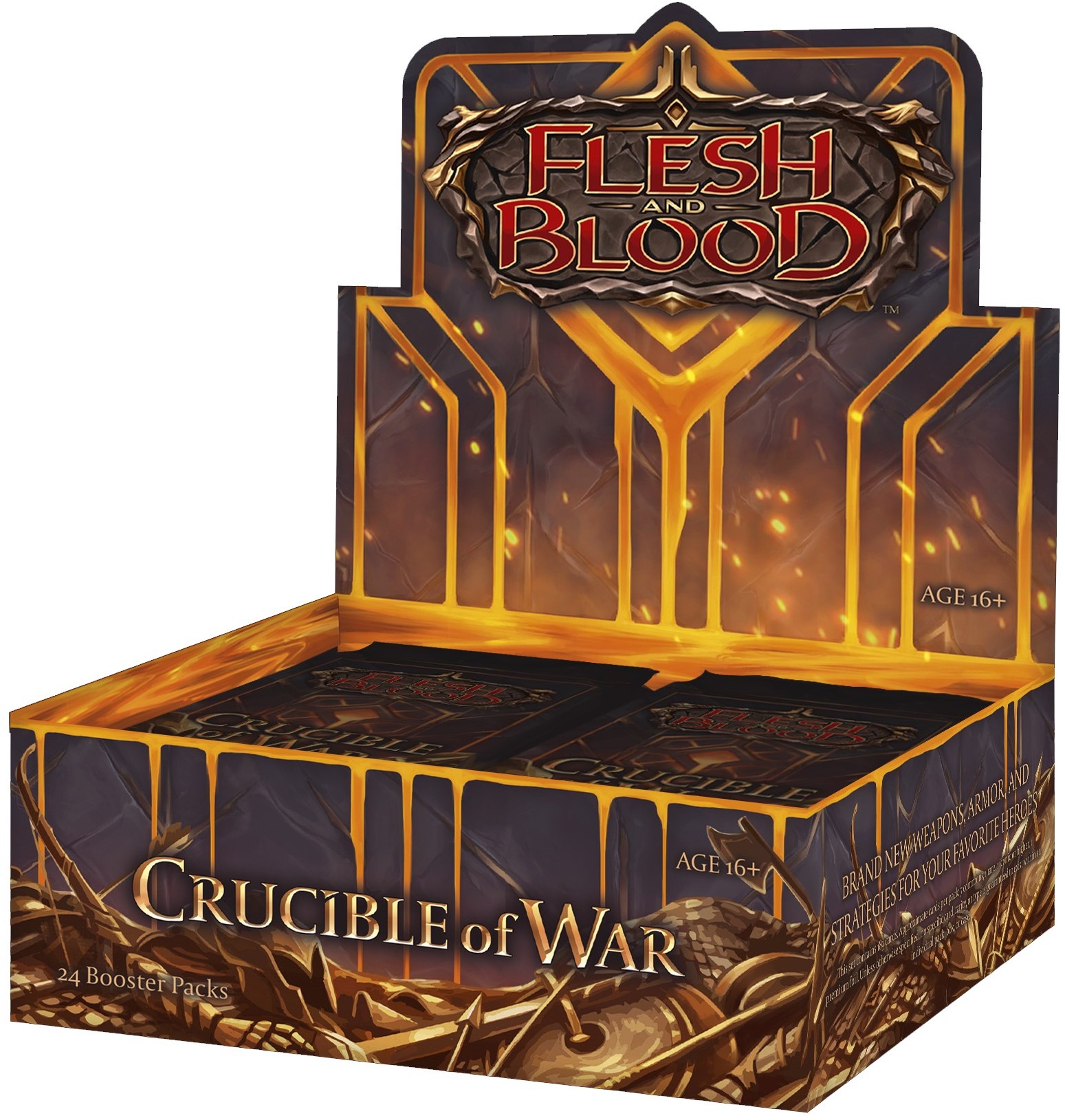 Flesh And Blood TCG Crucible of War Unlimited Booster Box