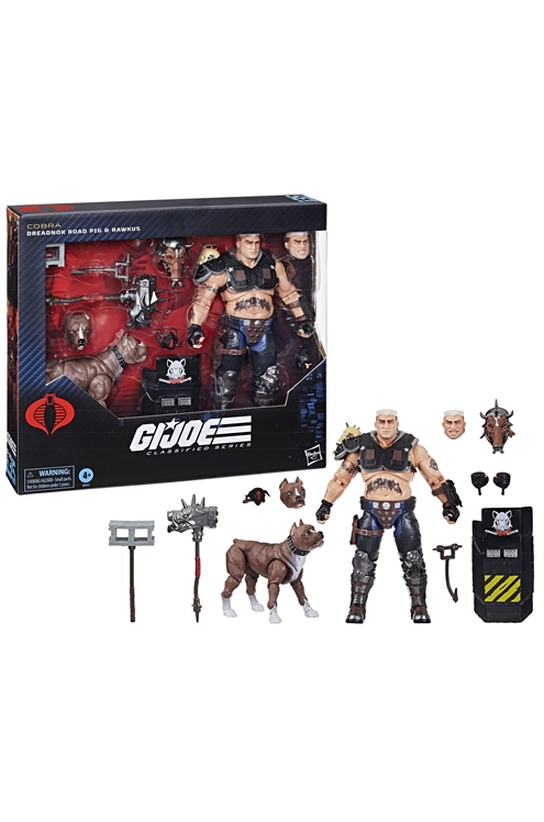 G.I. Joe Classified Series #135, Dreadnok Road Pig & Rawkus *Import Stock*