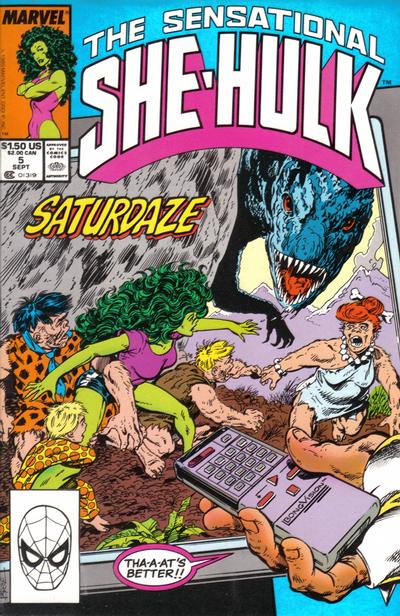 The Sensational She-Hulk #5-Very Fine