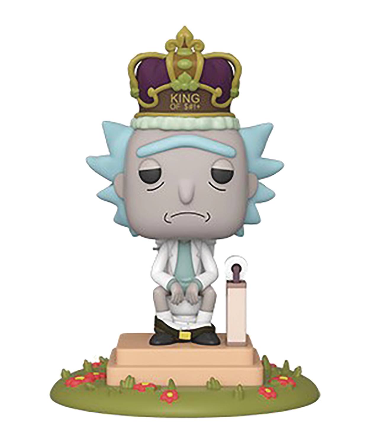 Pop Animation Rick and Morty S2 King of S### W/ Sound Vinyl Figure