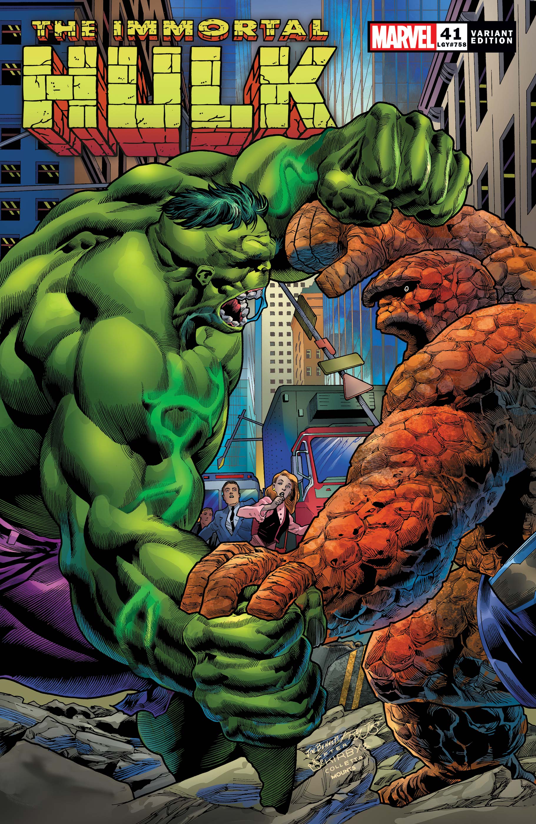 Immortal Hulk #41 Bennett Variant (2018)