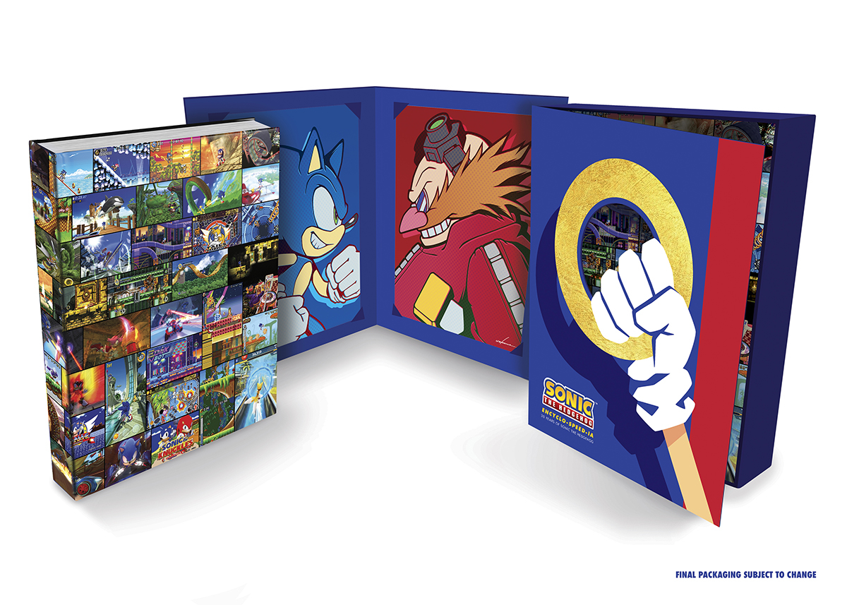 Sonic the Hedgehog Encyclospeedia Deluxe Edition Hardcover