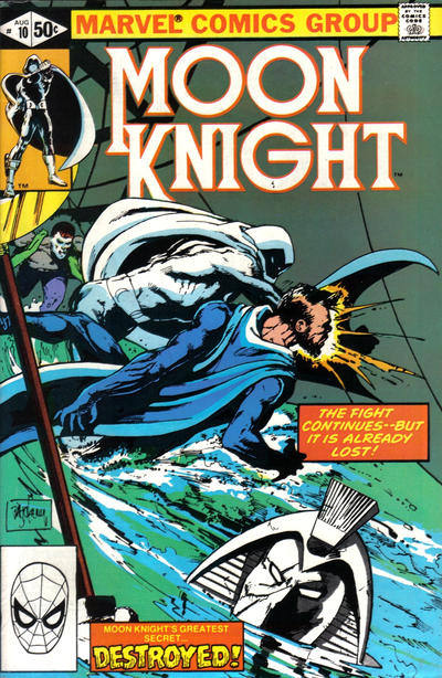 Moon Knight #10 [Direct]-Near Mint (9.2 - 9.8)