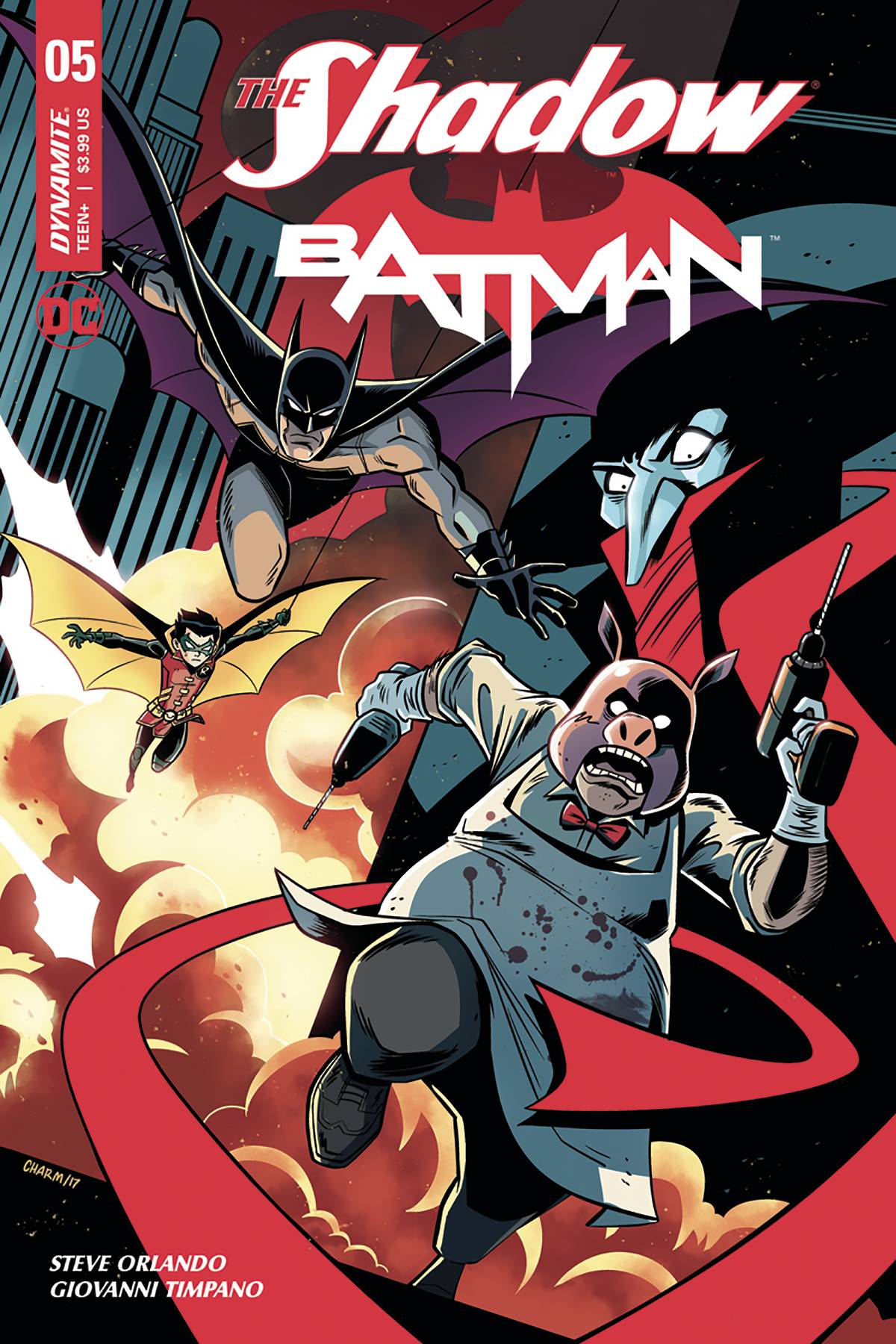 Shadow Batman #5 Cover C Charm (Of 6)