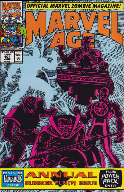 Marvel Age #101 (1983) -Fine (5.5 – 7)
