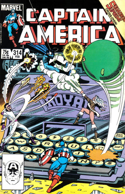 Captain America #314 [Direct]