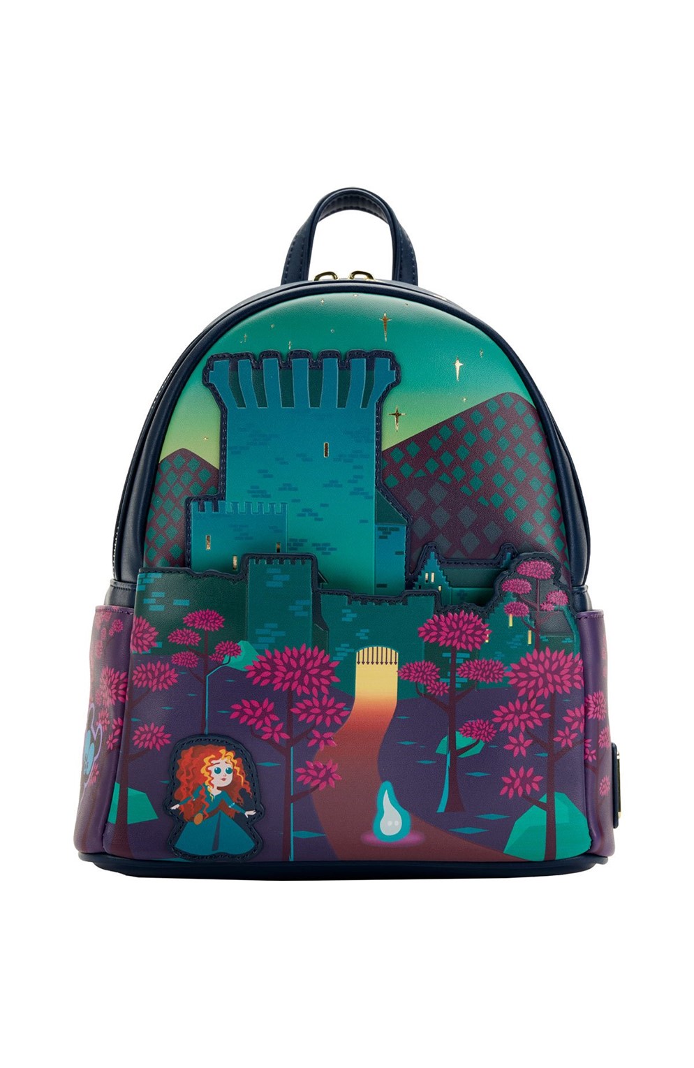 Brave Princess Castle Series Glow-In-The-Dark Mini-Backpack