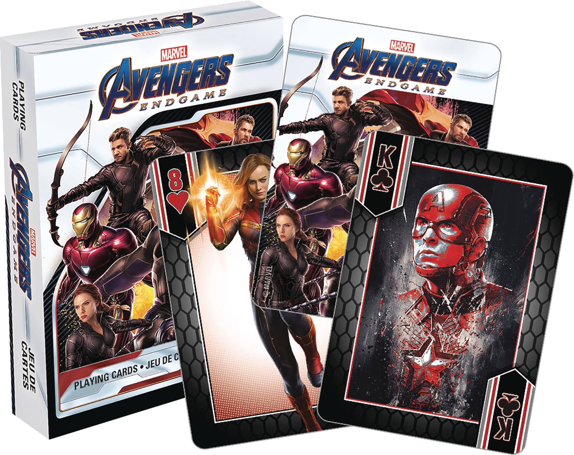 Marvel Avengers Endgame Movie Playing Cards
