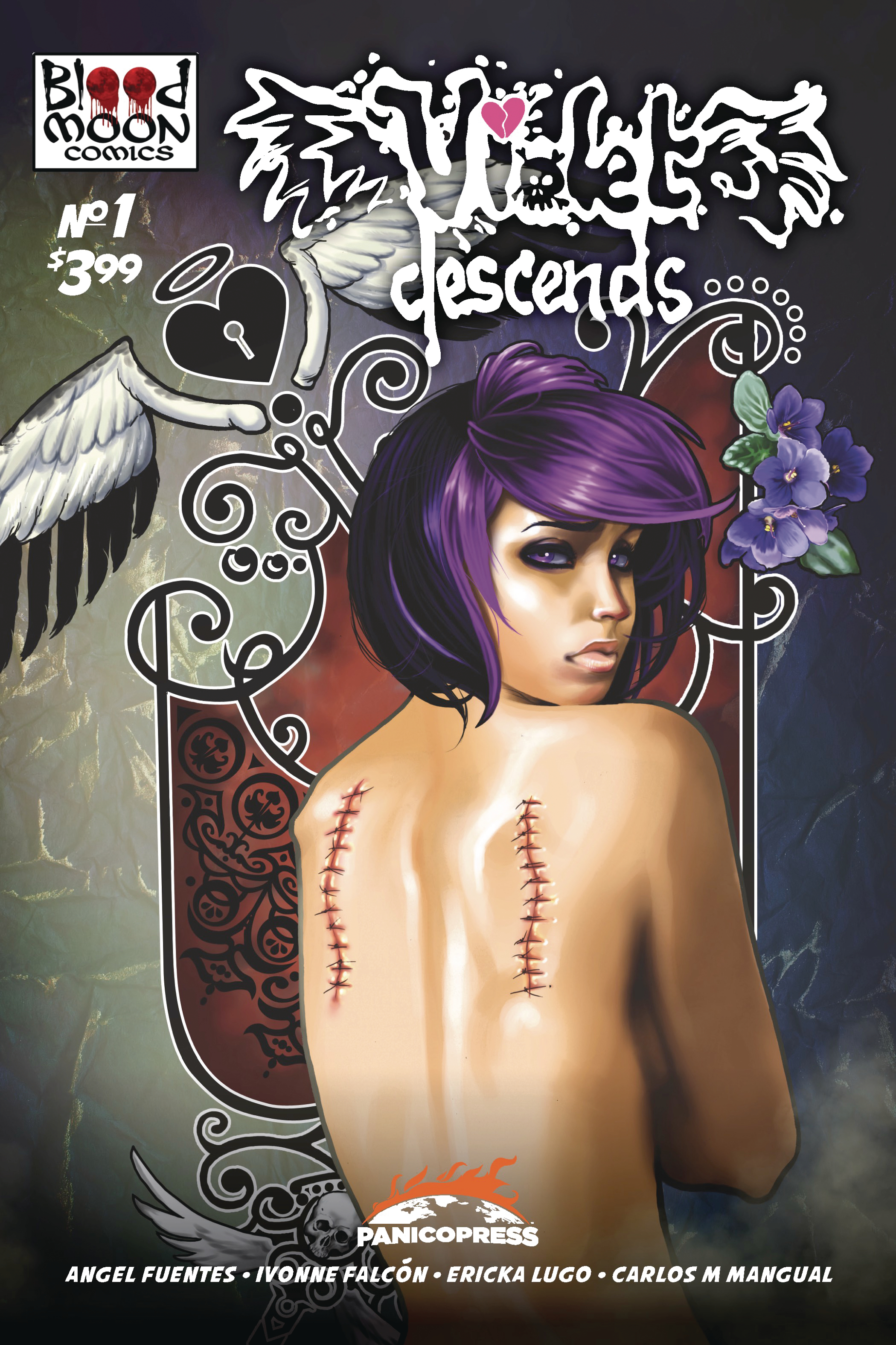Violet Descends #1 Cover A Falcon (Of 5)