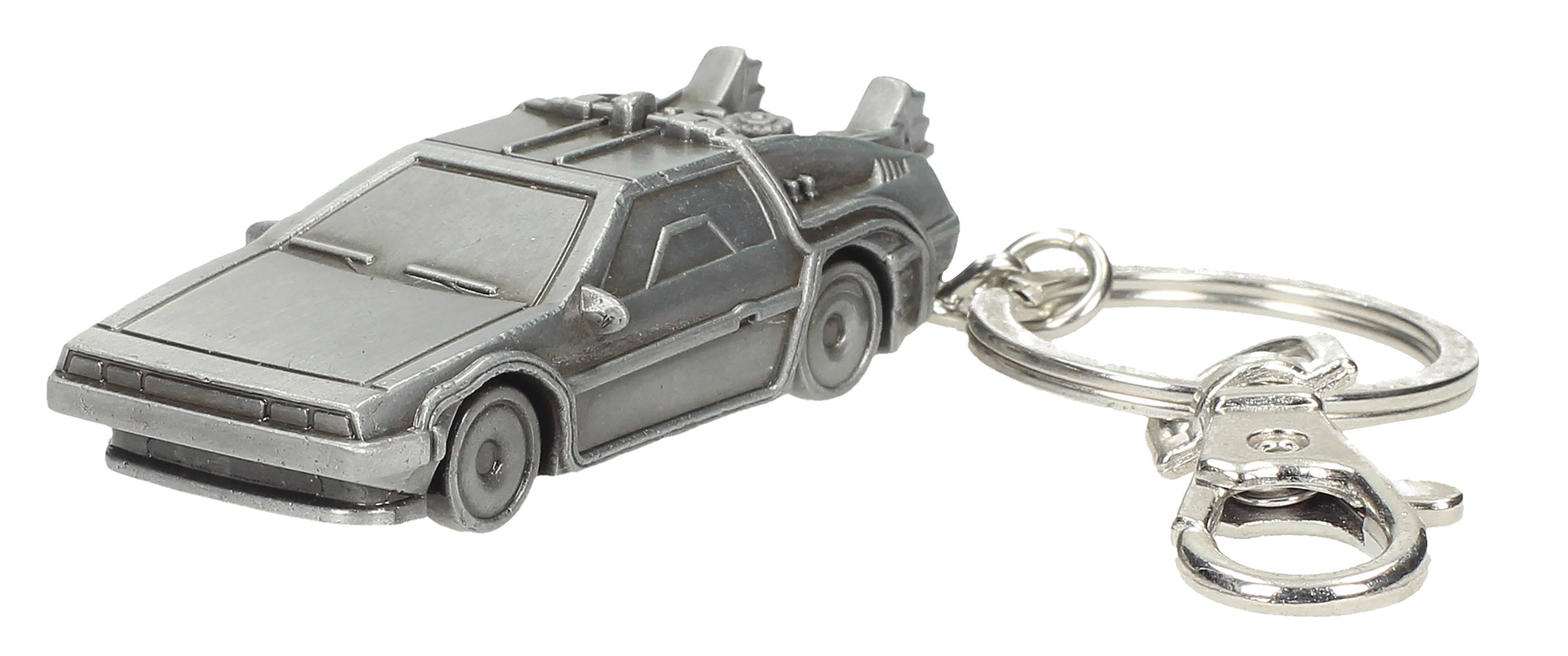 Back To the Future Delorean 3D Metal Keychain