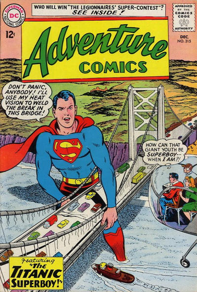 Adventure Comics #315-Above Average/Fine (5 - 7)