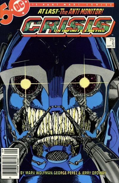 Crisis On Infinite Earths #6 [Newsstand](1985)-Fine (5.5 – 7)