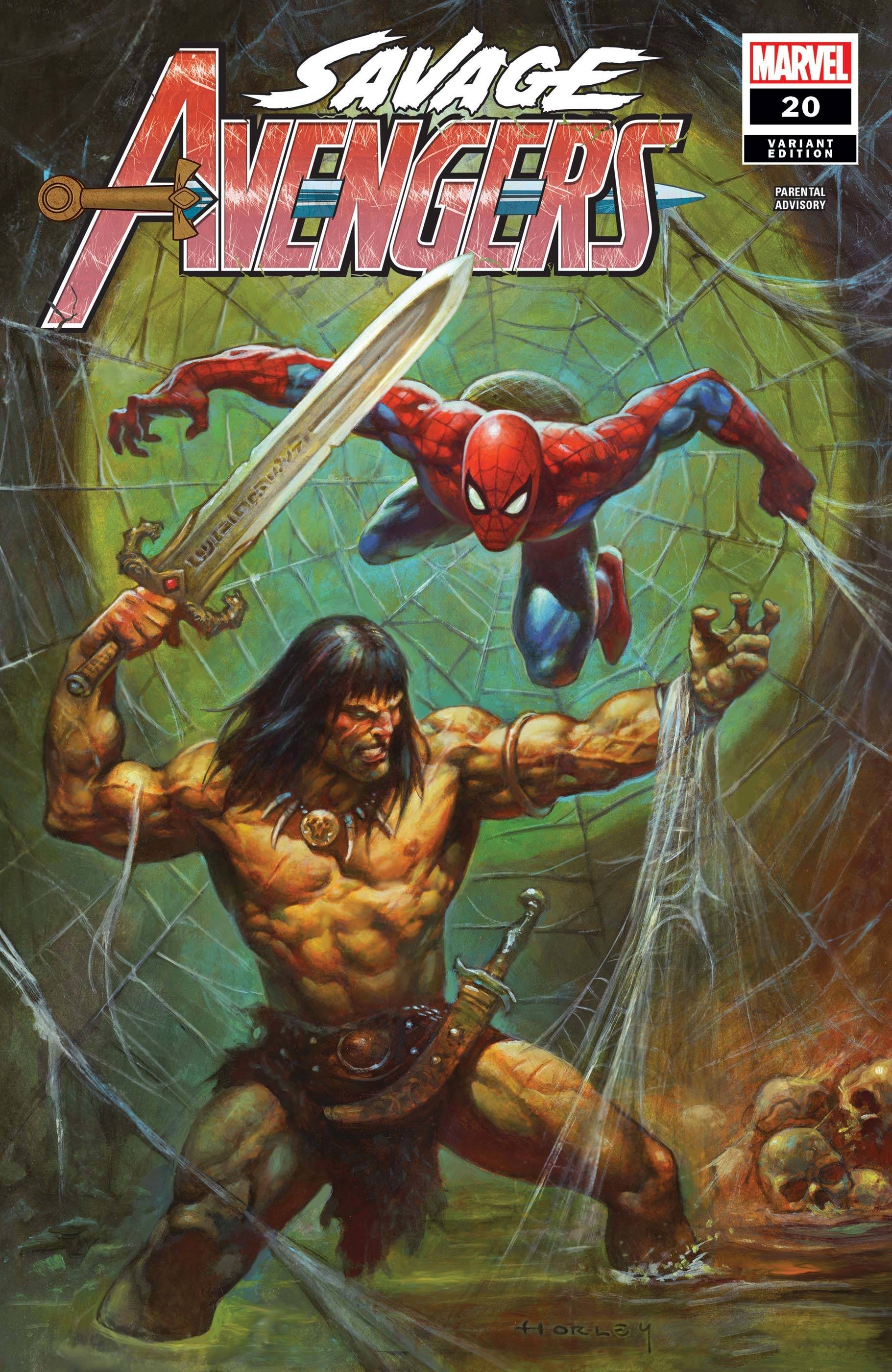 Savage Avengers #20 Horley Variant (2019)