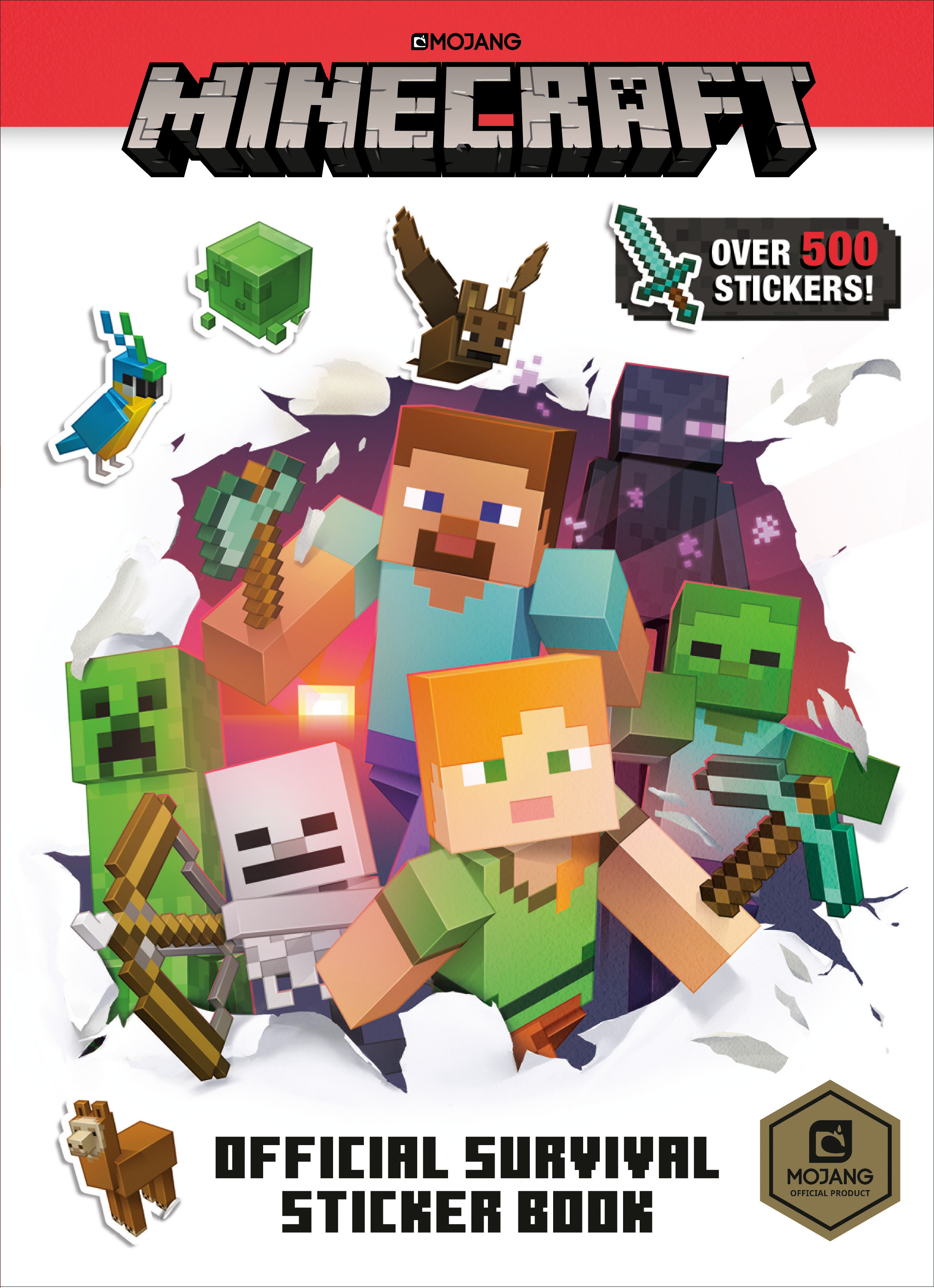 Minecraft Official Survival Sticker Book