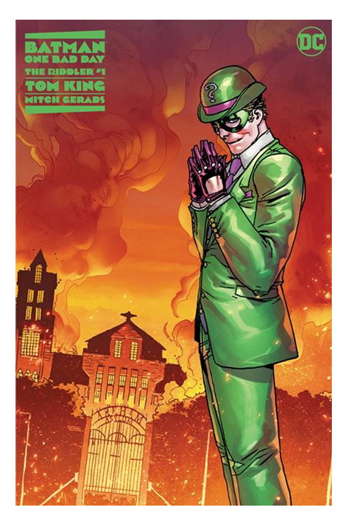 Batman One Bad Day The Riddler #1 (One Shot) Cover F Giuseppe Camuncoli Premium Variant