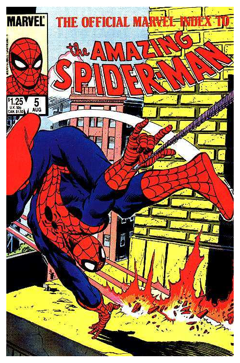 The Official Marvel Index To The Amazing Spider-Man #5 (1985)-Very Fine (7.5 – 9)