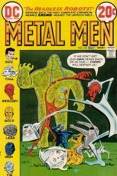 Metal Men #43-Very Fine (7.5 – 9)