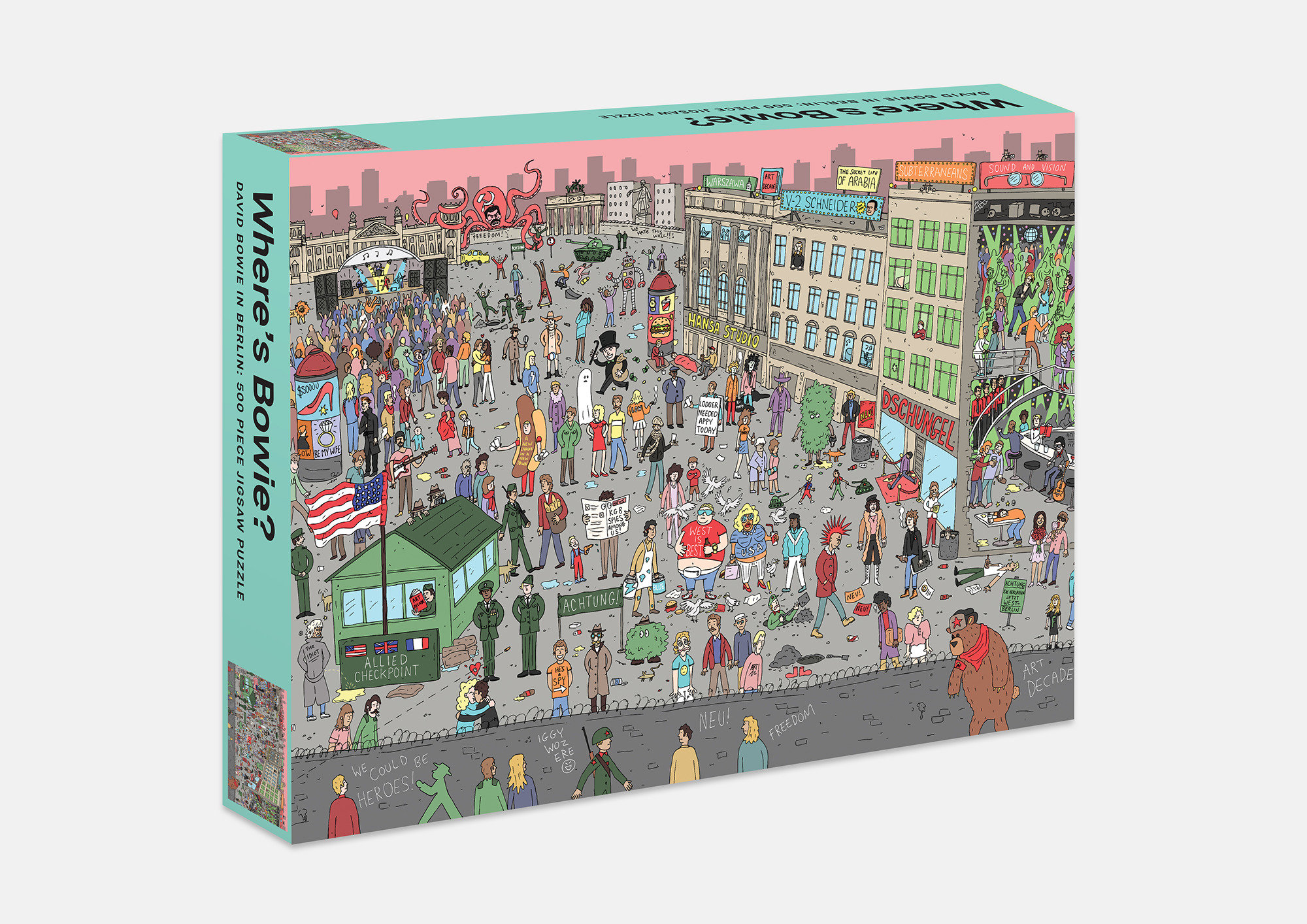 Where's Bowie? Jigsaw Puzzle