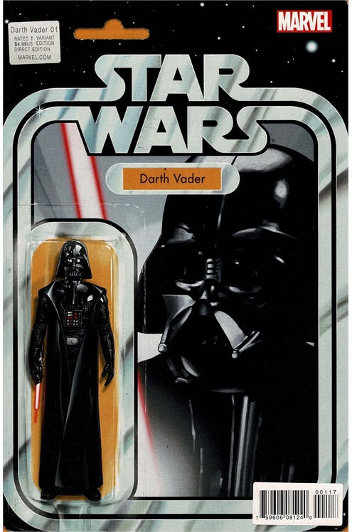 Darth Vader #1 [John Tyler Christopher Star Wars Action Figure Cover] - Vf-