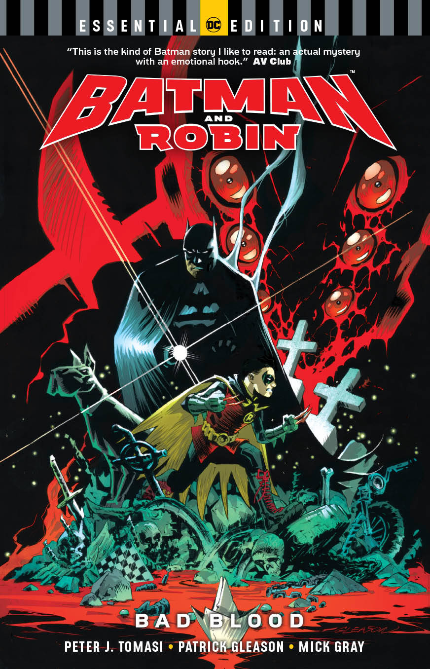 Batman and Robin Bad Blood Essential Edition Graphic Novel