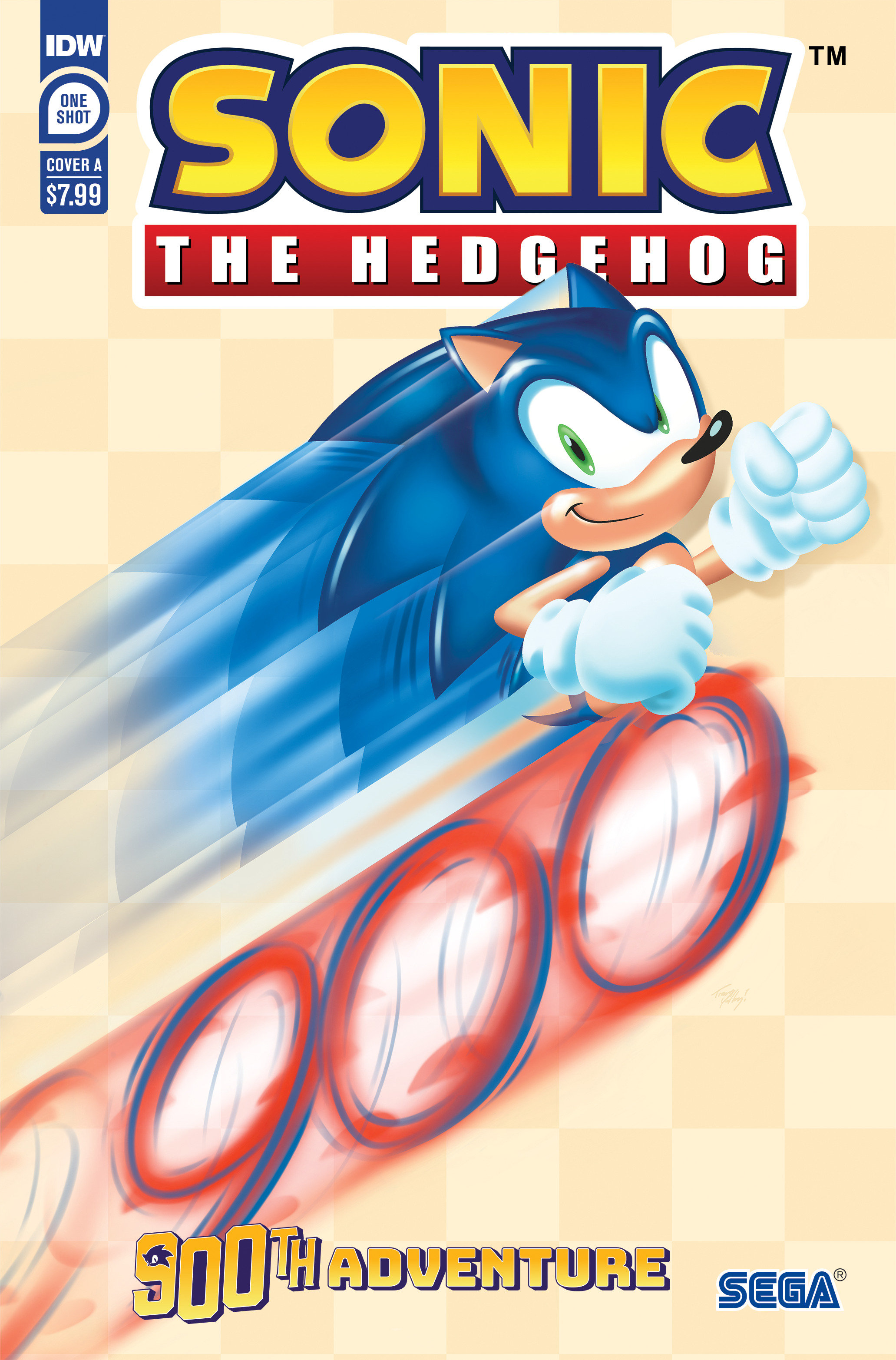Sonic the Hedgehog’s #900th Adventure Cover A Yardley