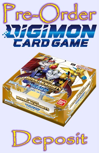 Digimon Tcg Bt-13 Versus Royal Knight Booster Box Pre-Order Deposit