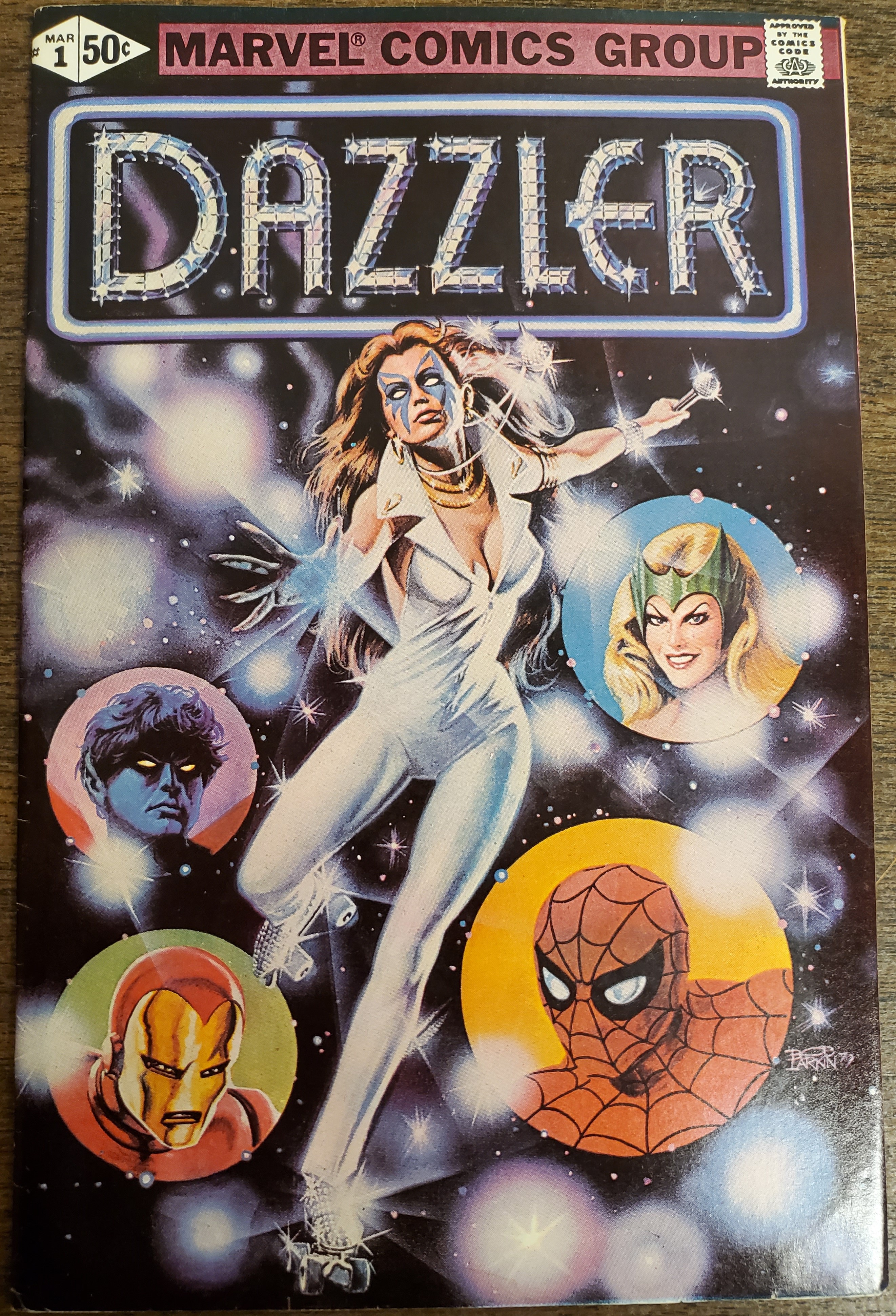 Dazzler #1 [Error Version](1981)- Vf- 7.5 