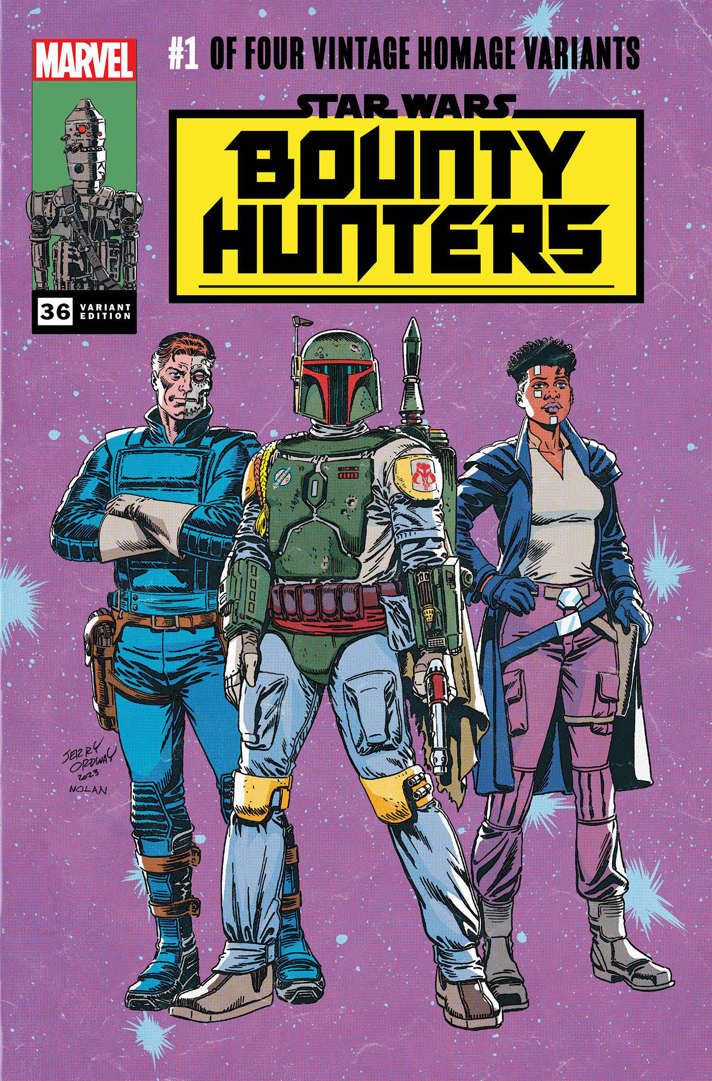 Star Wars: Bounty Hunters #36 Jerry Ordway Classic Trade Dress Variant