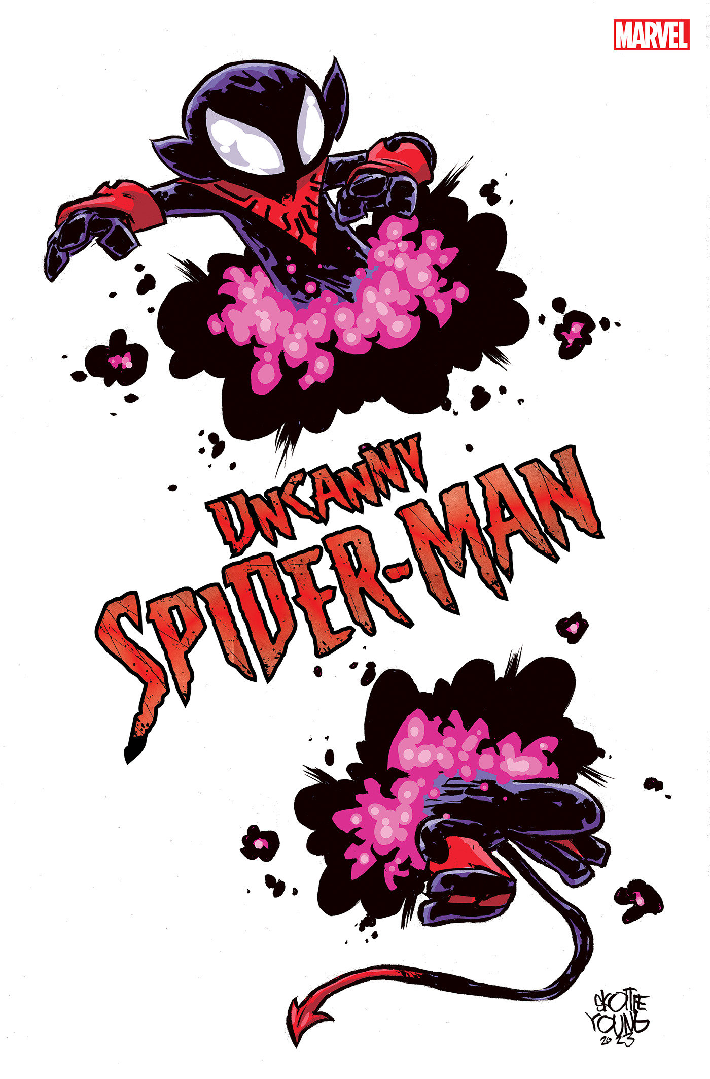 Uncanny Spider-Man #1 Skottie Young Variant (Fall of the X-Men)