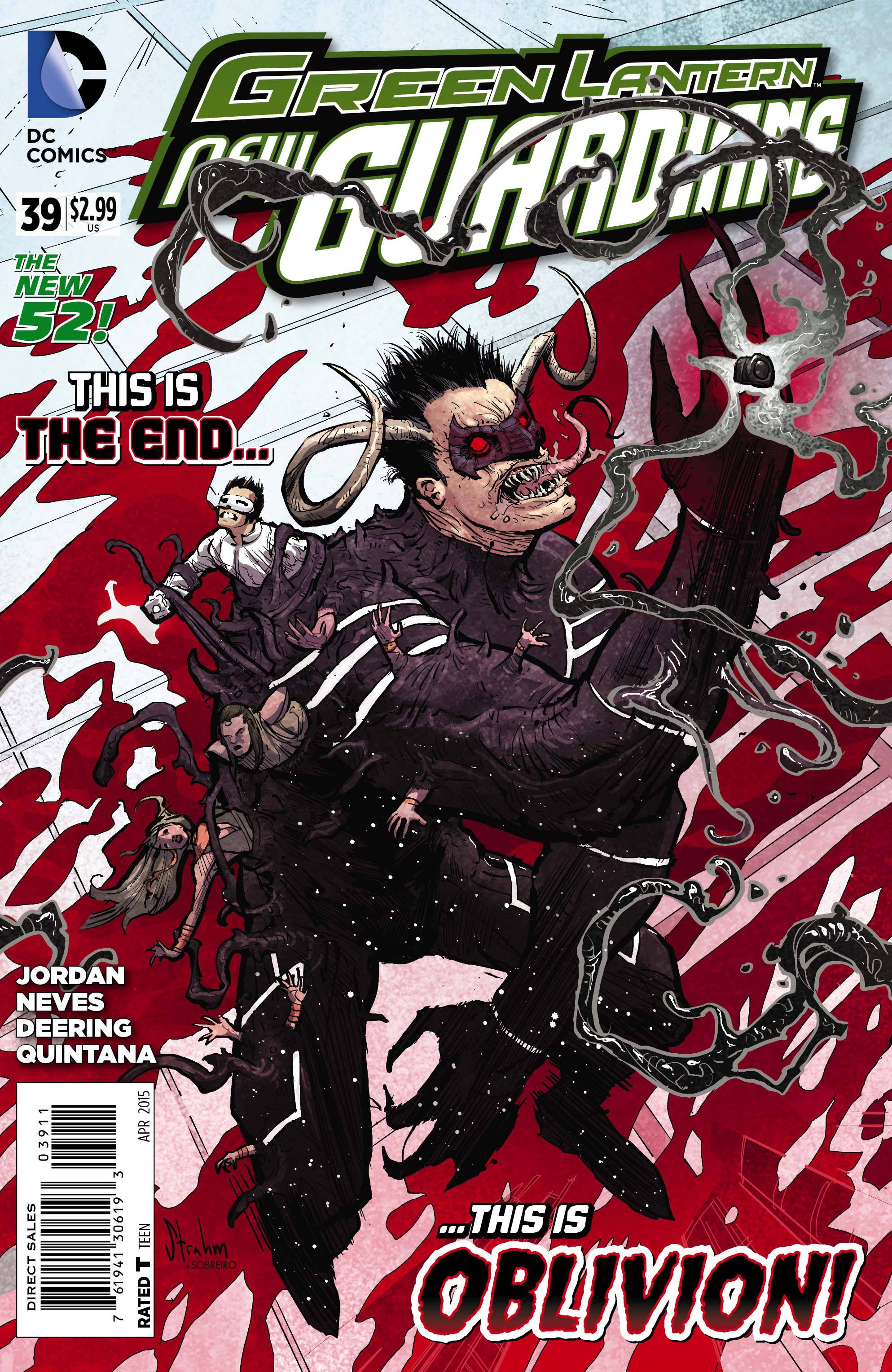 Green Lantern New Guardians #39 (2011)