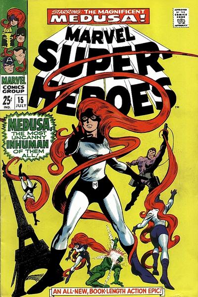 Marvel Super-Heroes #15-Very Fine (7.5 – 9)