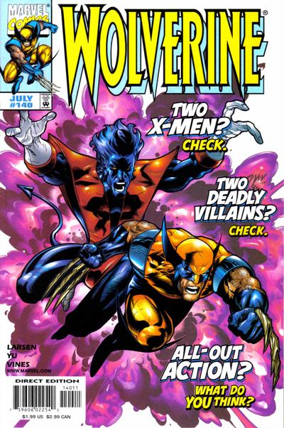 Wolverine #140 [Direct Edition]-Very Fine (7.5 – 9)