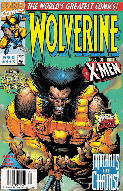 Wolverine #115 [Newsstand]