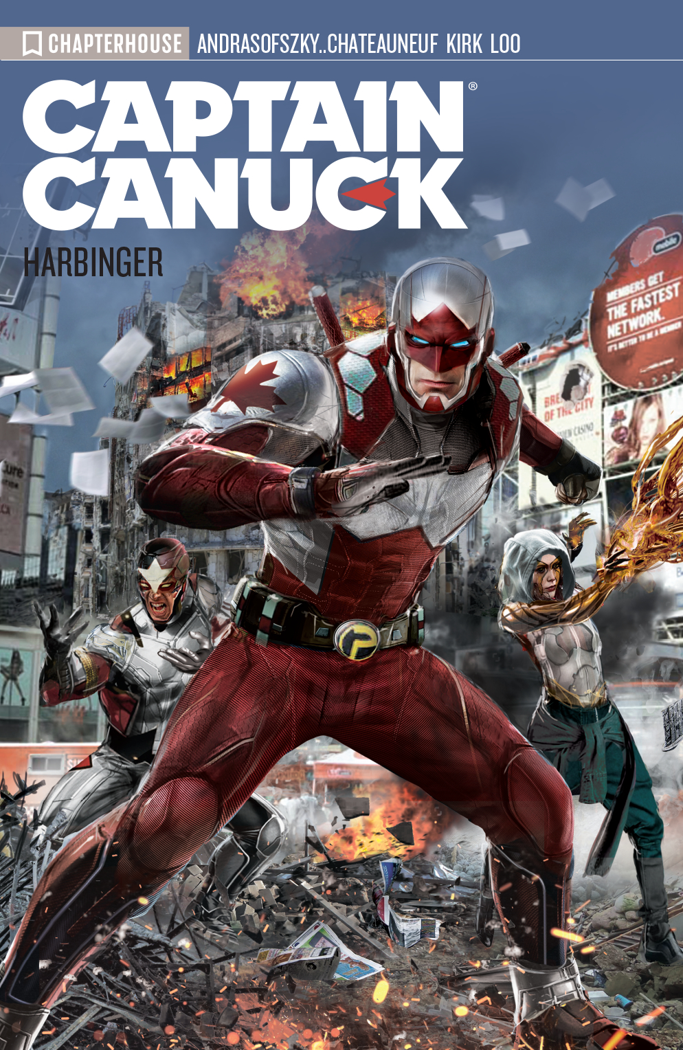 Captain Canuck Graphic Novel Volume 3 Harbinger