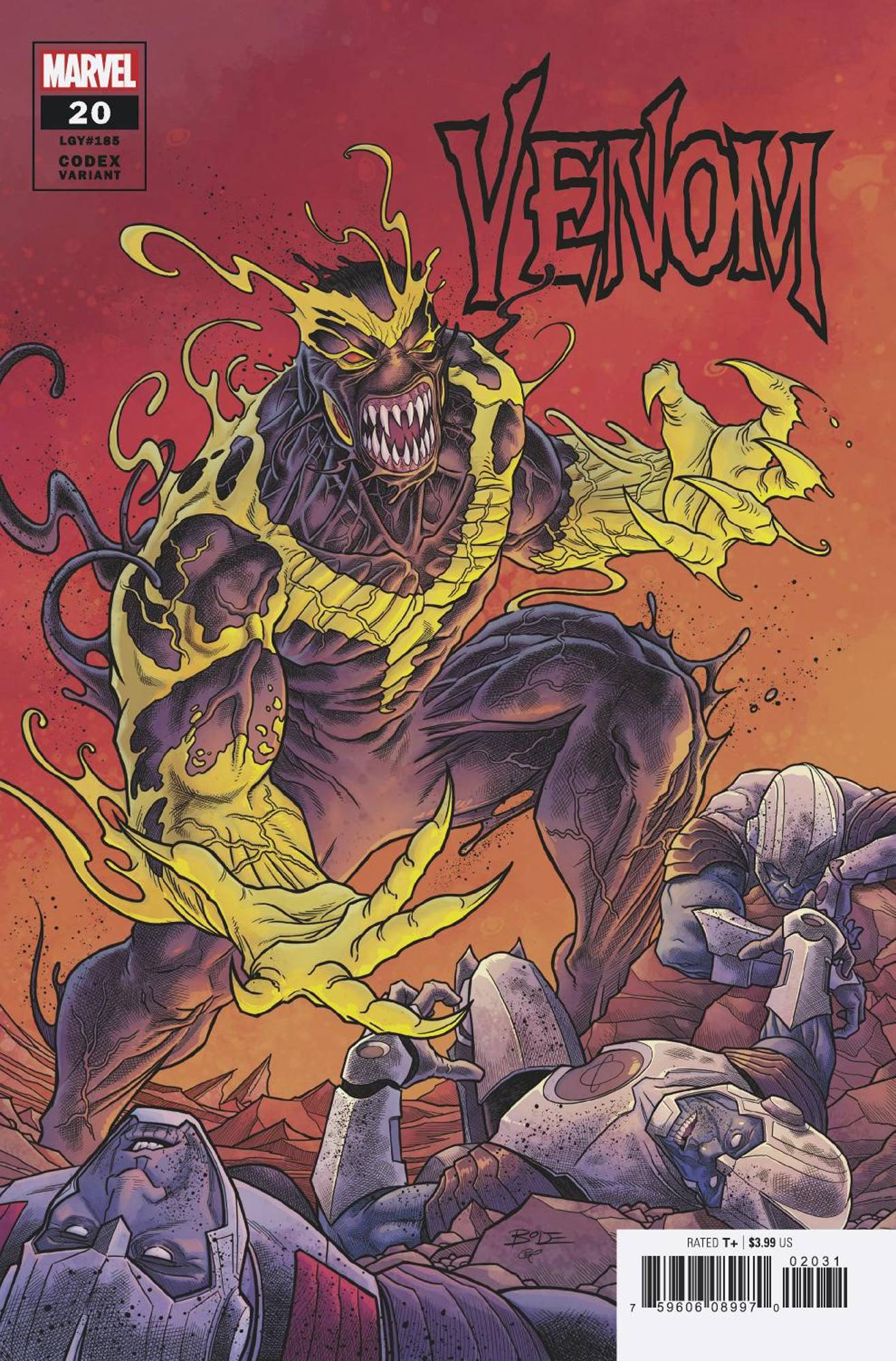 Venom #20 Codex Variant (2018)