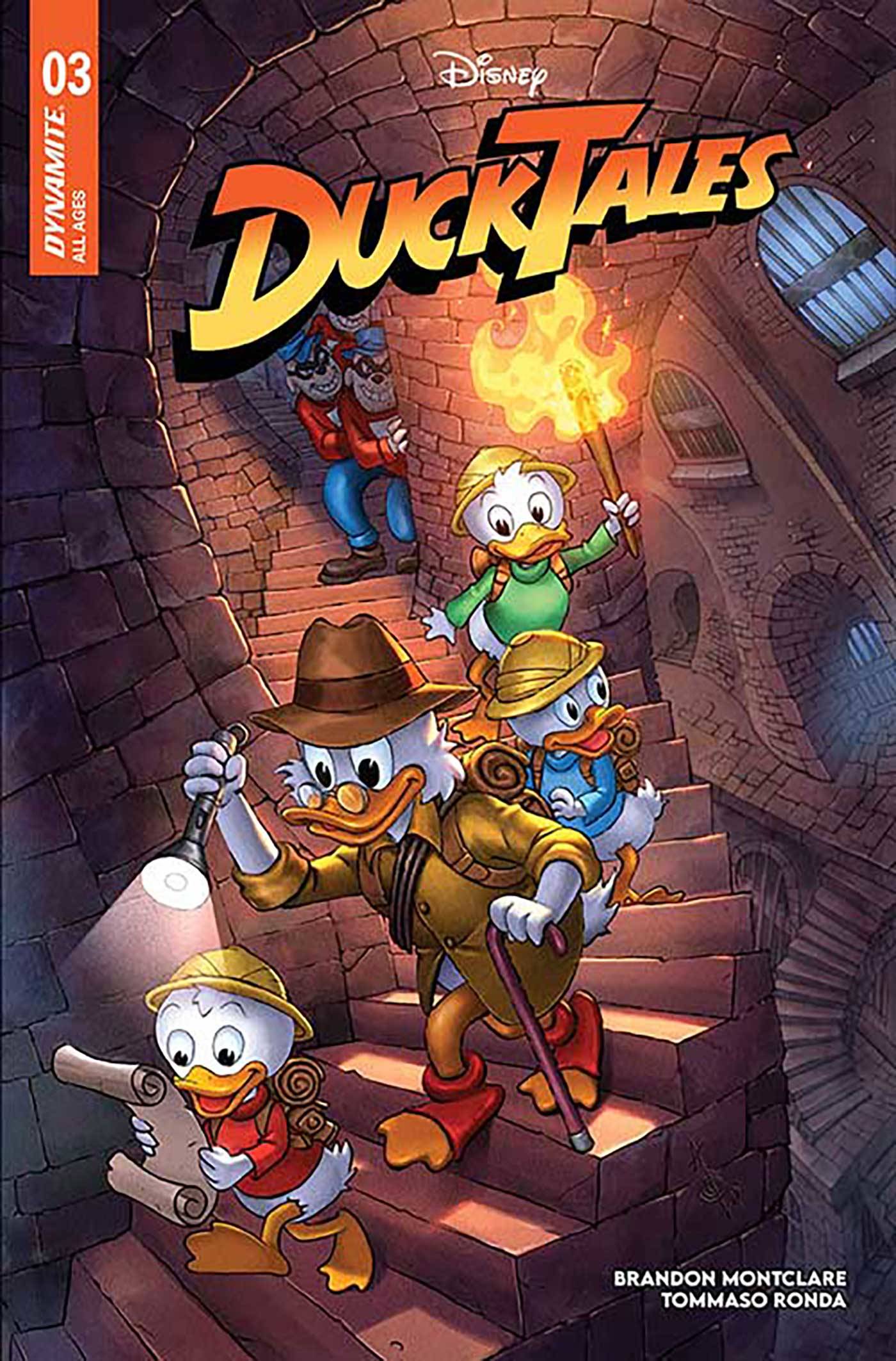 Ducktales #3 Cover Q Quah Foil 