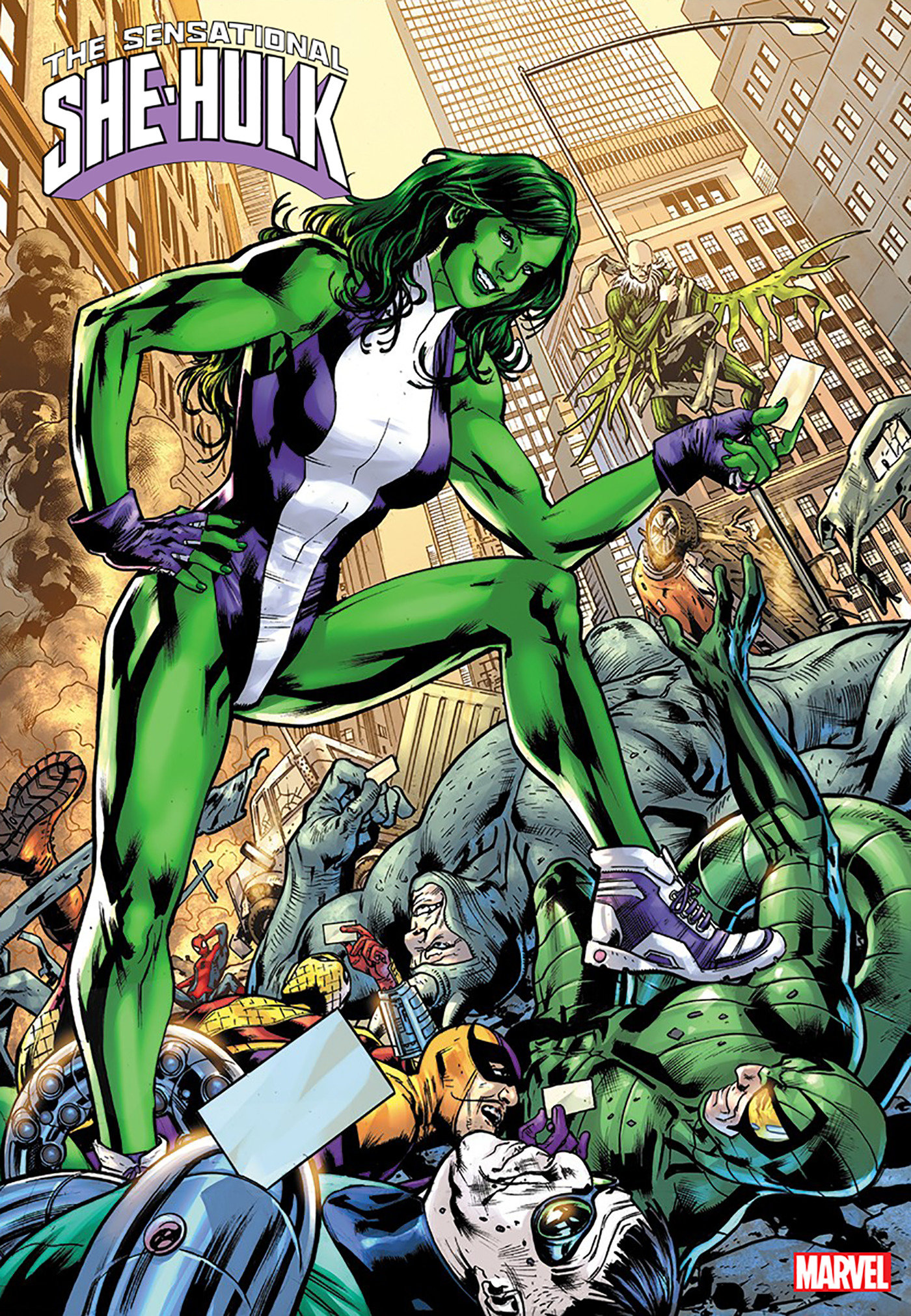 Sensational She-Hulk #4 Bryan Hitch Variant 1 for 25 Incentive