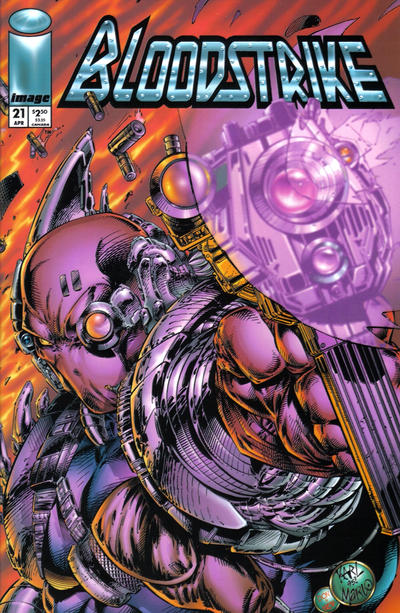 Bloodstrike #21-Very Good (3.5 – 5)