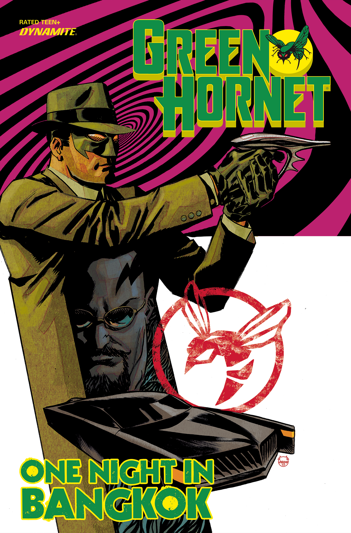 Green Hornet One Night Bangkok One Shot Cover B Johnson