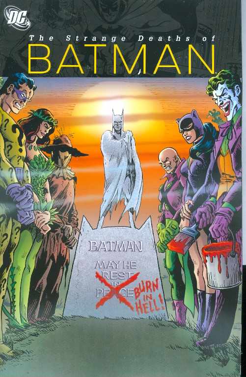 Batman the Strange Deaths of Batman Graphic Novel