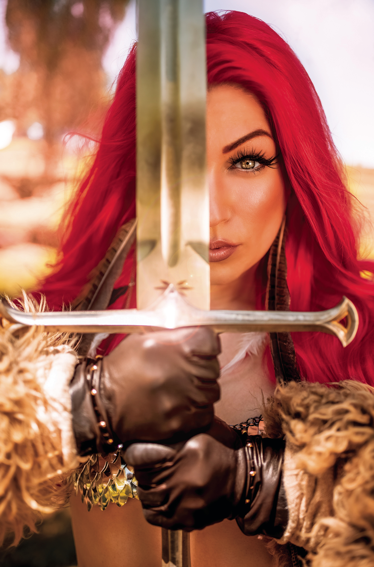 Invincible Red Sonja #7 Cover H 1 for 20 Incentive Cosplay Virgin