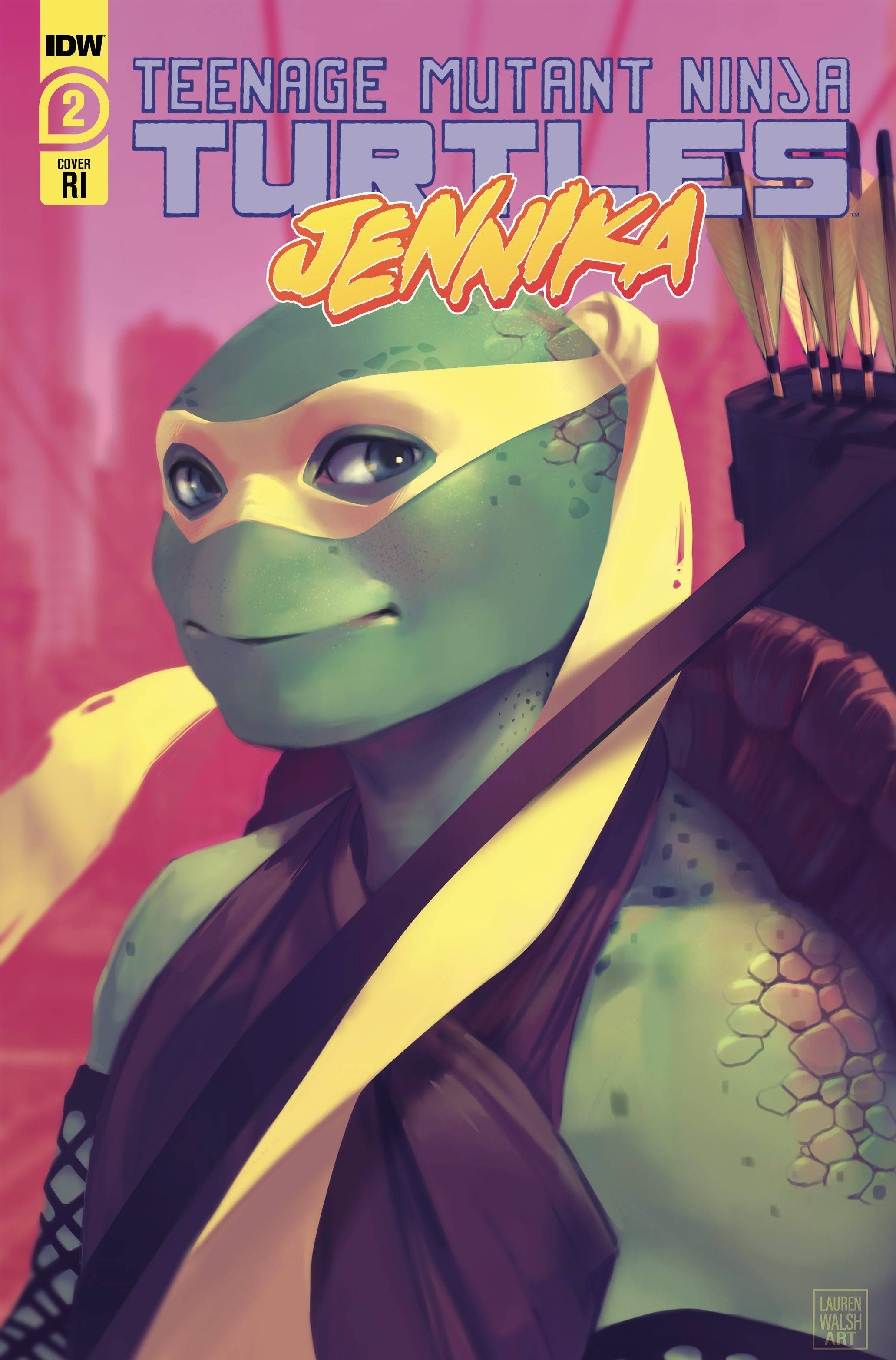 Teenage Mutant Ninja Turtles Jennika #2 1 for 10 Incentive Walsh (Of 3)