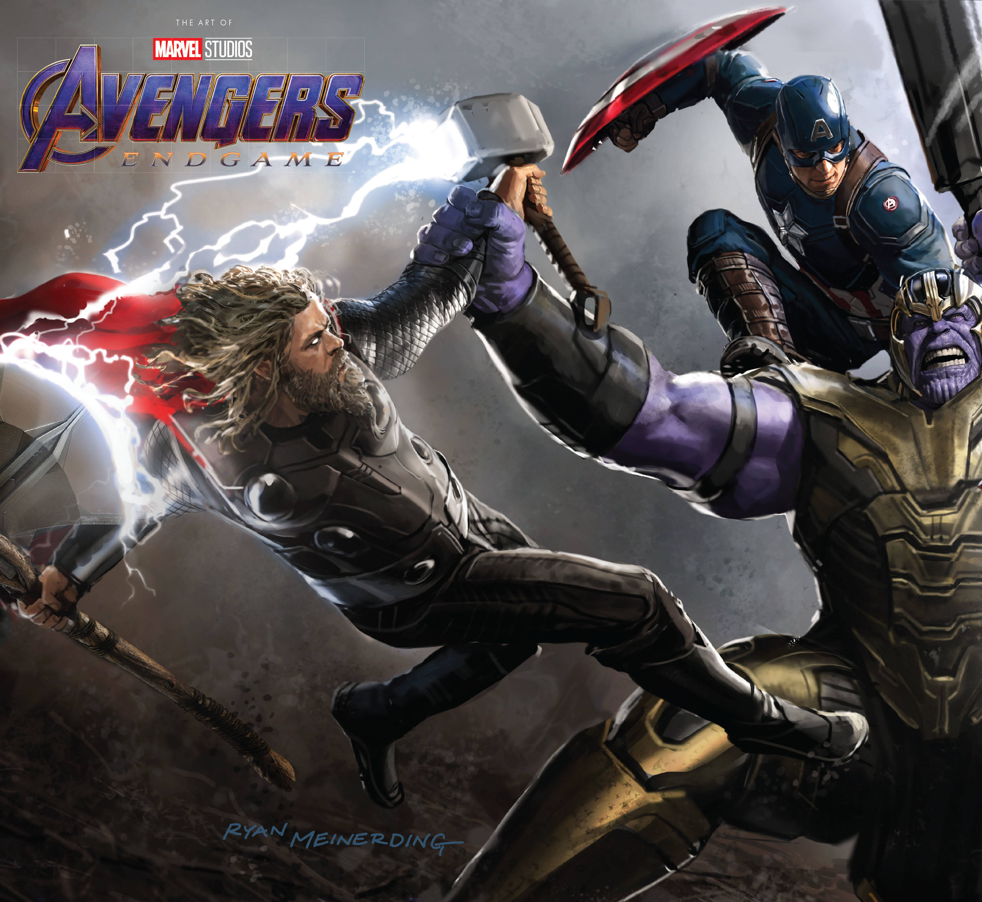 Avengers Endgame Art of Movie Hardcover Slipcase
