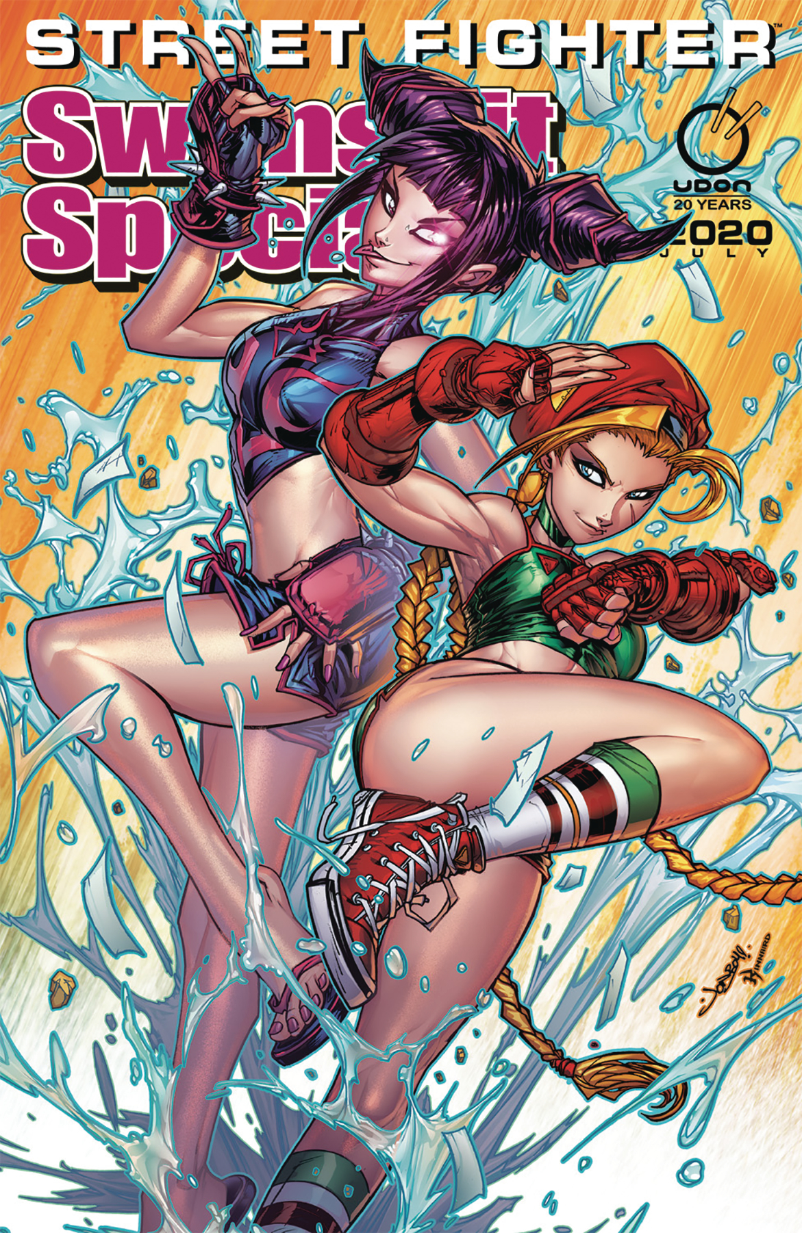 Street Fighter 2020 Swimsuit Special #1 Cover B Meyers