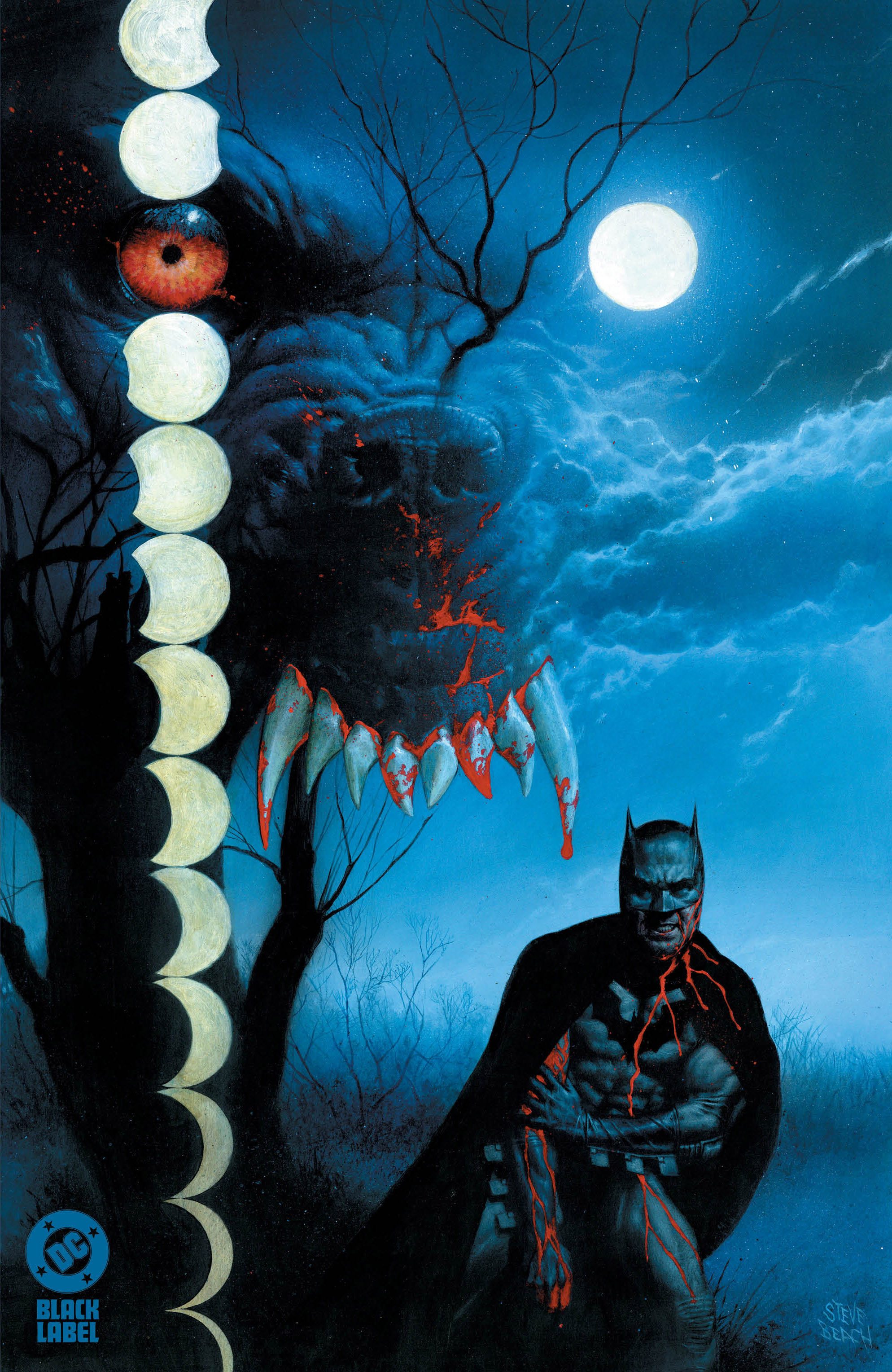 Batman Full Moon #1 Cover D Steve Beach Foil Variant (Mature) (Of 4)