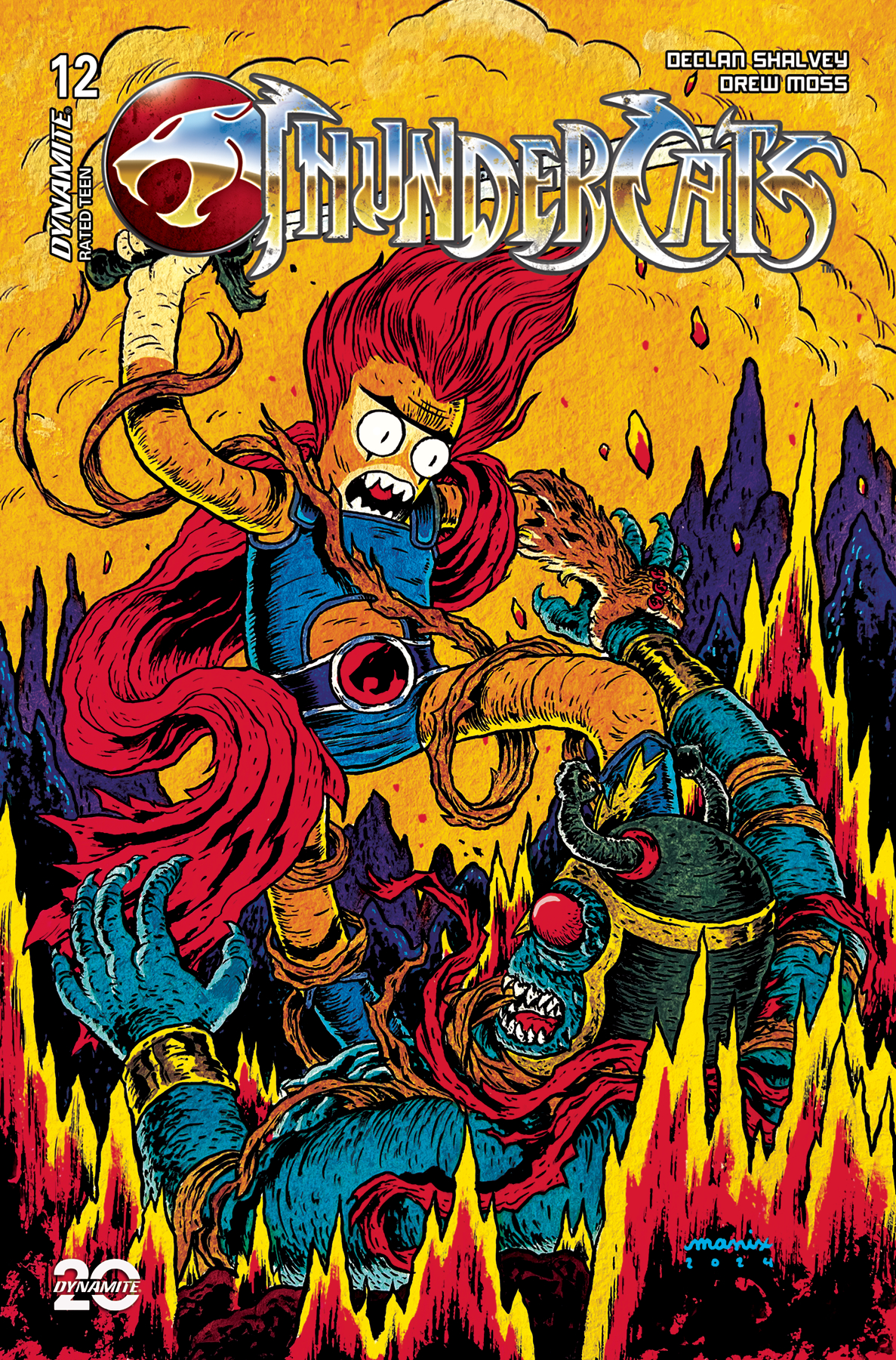 Thundercats #12 Cover I Manix Foil