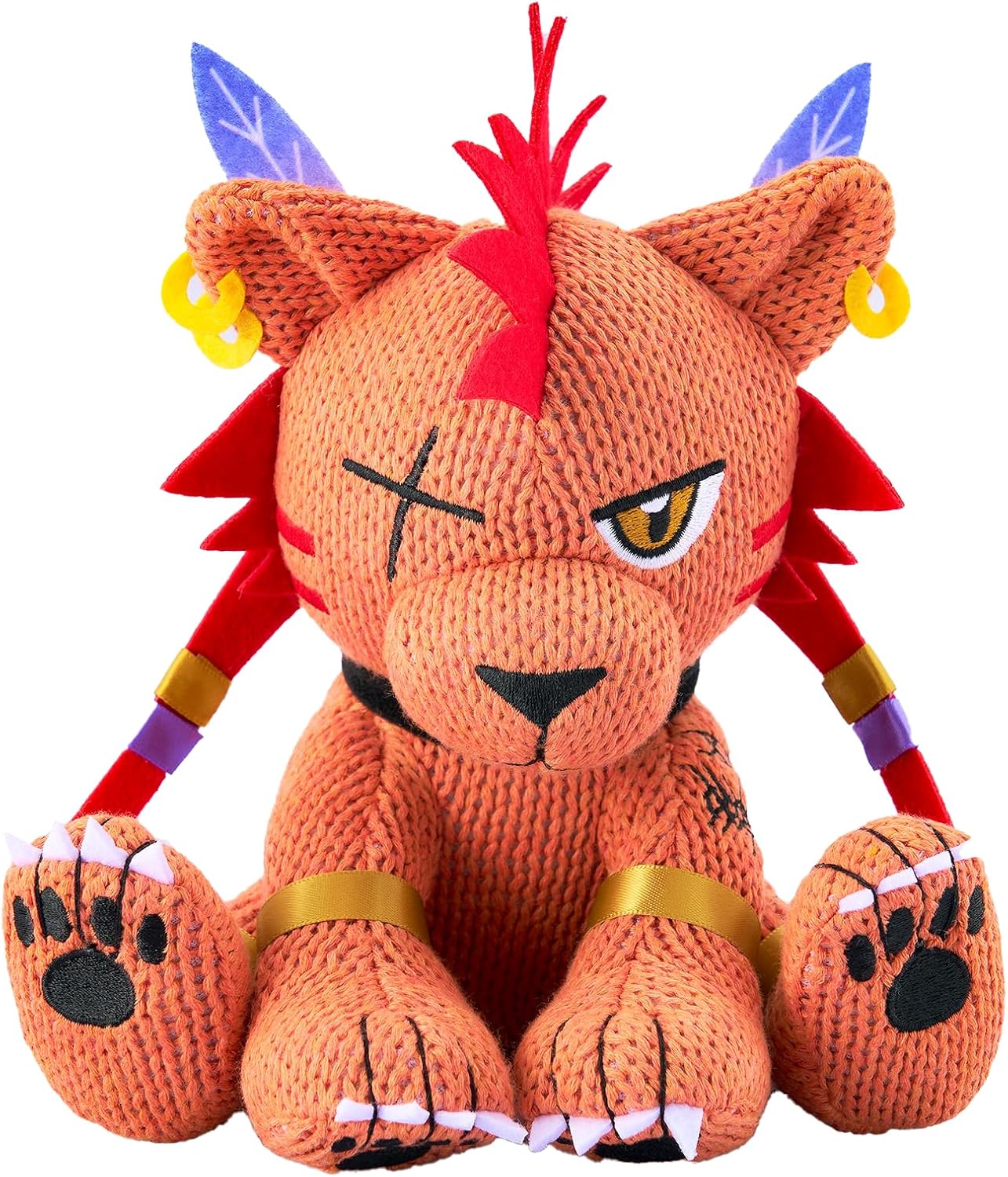 Final Fantasy VII Remake Red XIII Knitted Plush