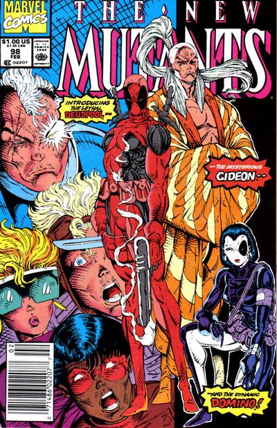 The New Mutants #98 [Newsstand] - Vg/Fn 5.0